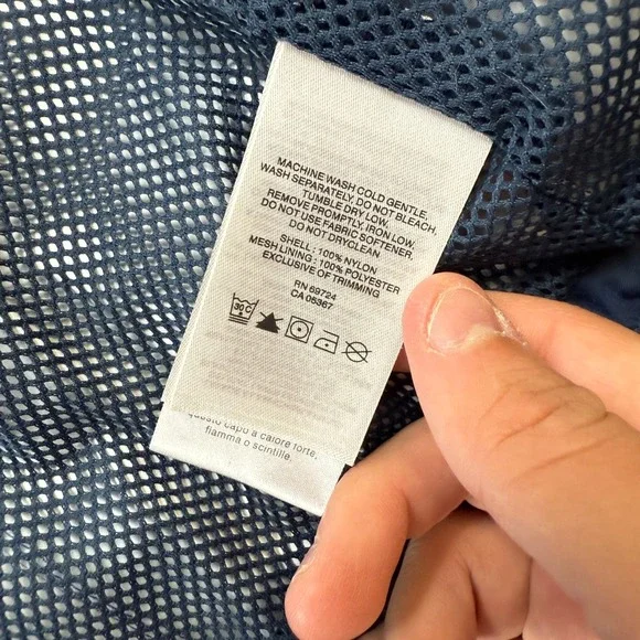 Columbia Jacket Womens XL Violet Blue Acadia II Rain Coat Omni Tech Waterproof - Picture 8 of 12